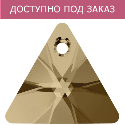 Кулоны 6628 8 mm Crystal Golden Shadow