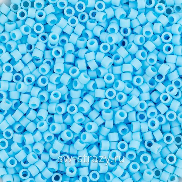 Бисер Treasures 11/0 #0043F Голубой/матовый