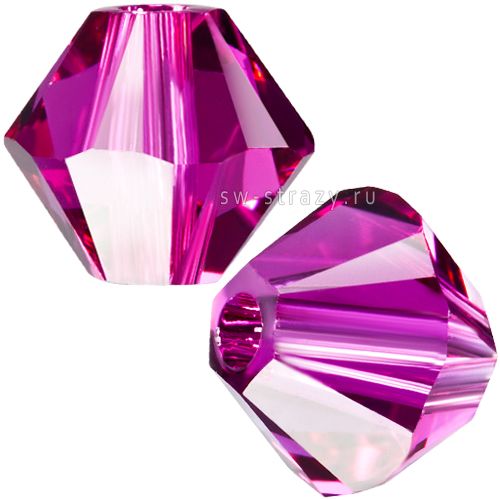 Бусины 5328 5 mm Fuchsia
