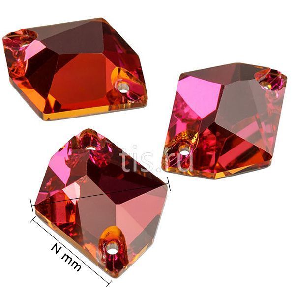 3570 11*14 mm Fuchsia Astral Pink K9