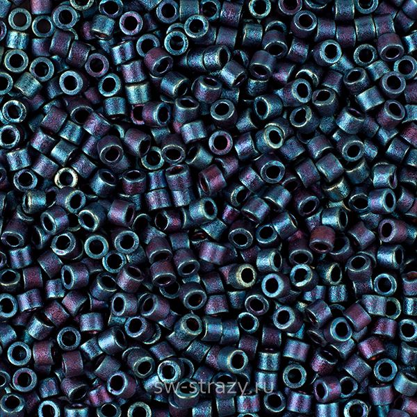Delica Beads 11/0 DB325 Matte Metallic Blue Iris