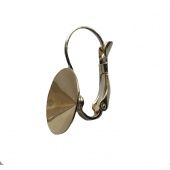 Основа под серьги 1122 14 мм позолота SWK0405