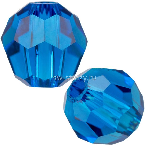 Бусины 5000 8 mm Capri Blue