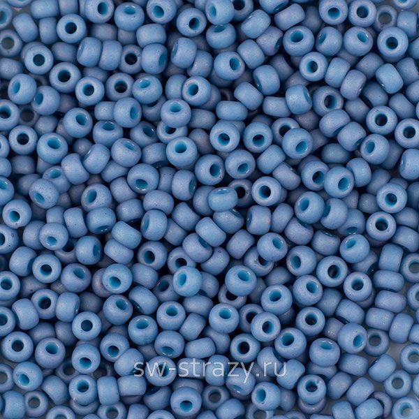 Seedbead Miyuki 11/0 2038 Matte Slate Blue AB
