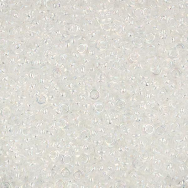 Demi Round 11/0 #0161 Прозрачный перламутровый