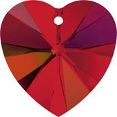 Кулоны 6228 10,3x10 mm Light Siam AB