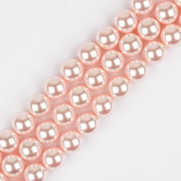 Жемчужины 5810 10 mm Crystal Rosaline Pearl