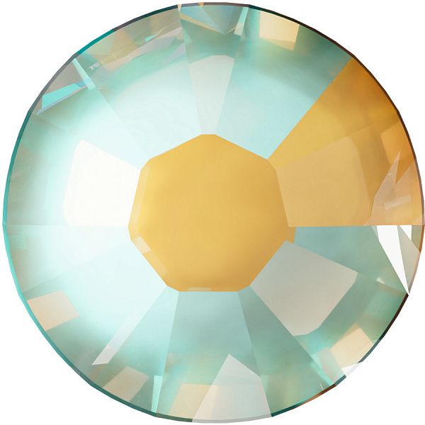 Стразы горячей фиксации 2038 ss 10 Crystal Ochre Delite HFT HF