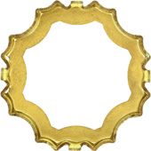 4195/S 22 mm 1PH203 Gold Plating