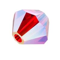 P Rondelle Bead 5328 4 mm lt.siam AB 2x