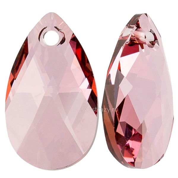 Кулоны 6106 22 mm Crystal Antique Pink
