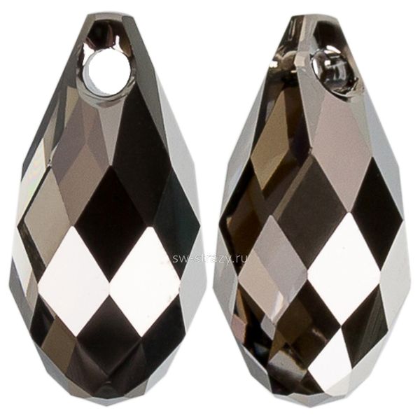 Кулоны 6010 13x6,5 mm Crystal Silver Night