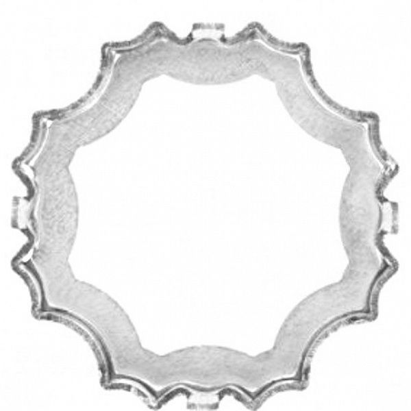 4195/S 14 mm 1PH20H Rhodium Plating