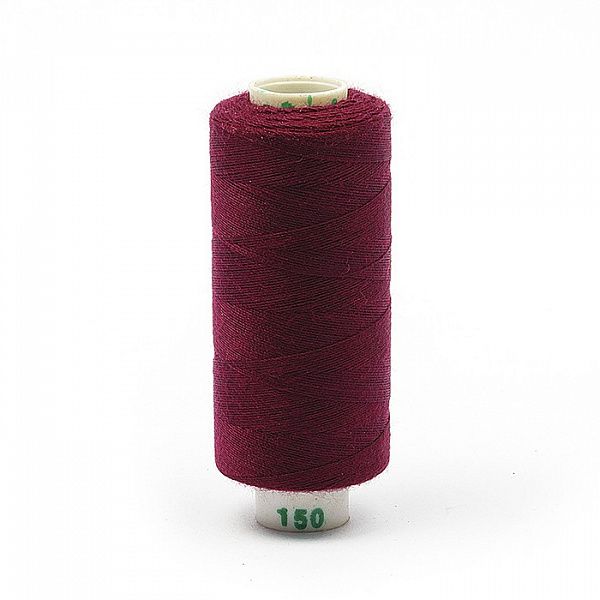 Нитки бытовые Dor Tak 40\2 цв. 150 бордовый 366м 100% п\э