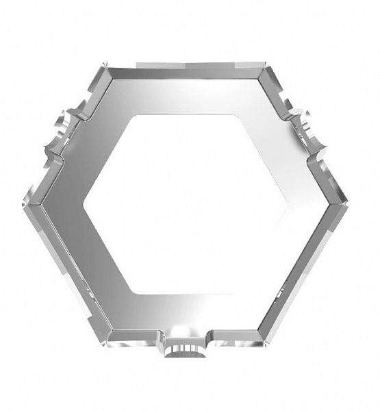 4699/S 6x6,9 mm 3PH20H Rhodium Plating