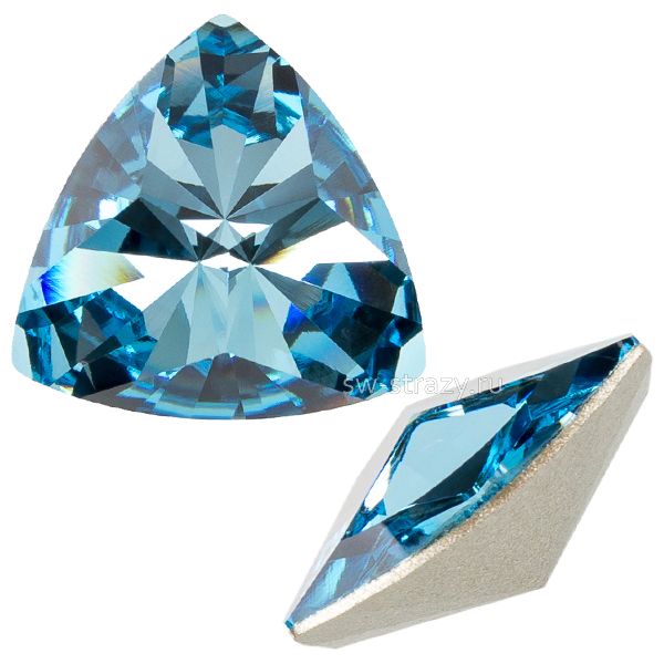 Кристаллы 4799 14x14.3 mm Aquamarine