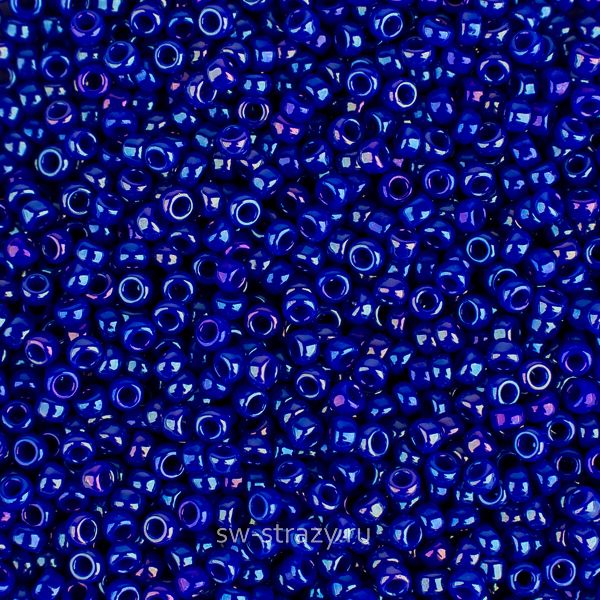 Seedbead Miyuki 11/0 1945 Opaque Cobalt Luster