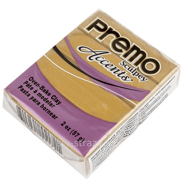 Полимерная глина Premo PE02 57 г под античное золото (5517)