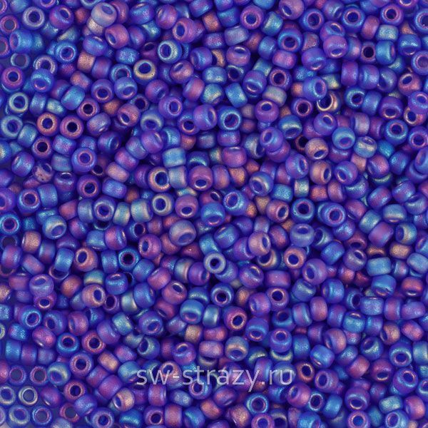 Seedbead Miyuki 15/0 151FR Matte Cobalt AB