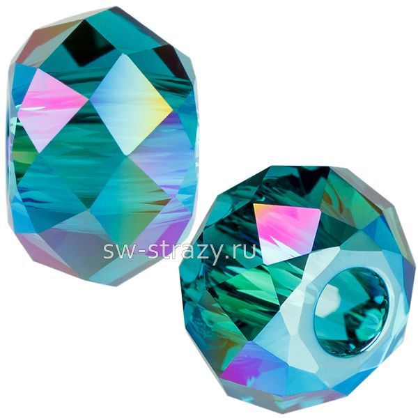 Бусины 5042 6 mm Emerald Shimmer 2X