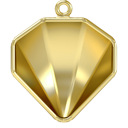 4928/C 12 mm Gold Plating