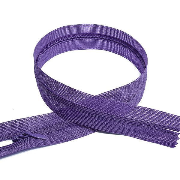 Молния потайная н\р фиолетовый F192 50 см