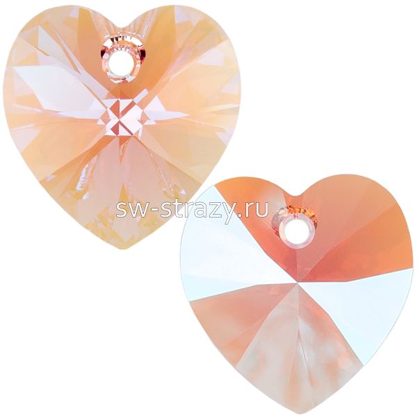 Кулоны 6228 10,3x10 mm Light Rose Shimmer