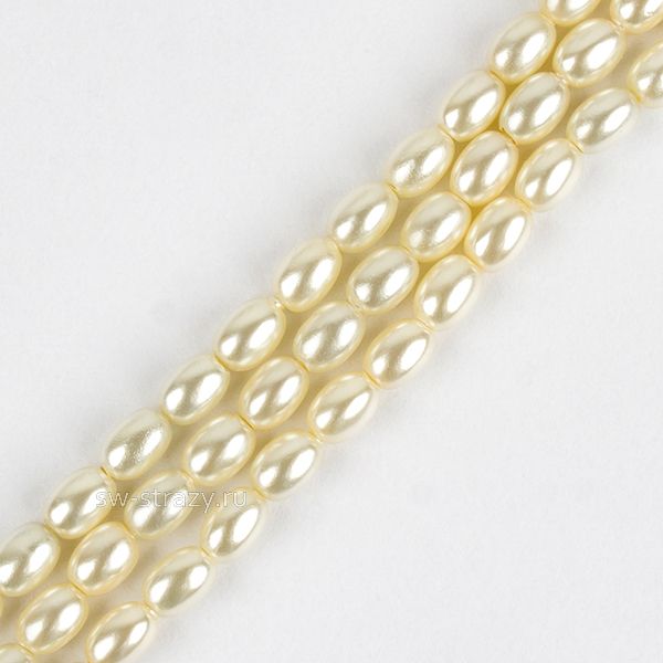 Жемчужины 5824 4 mm Crystal Cream Pearl