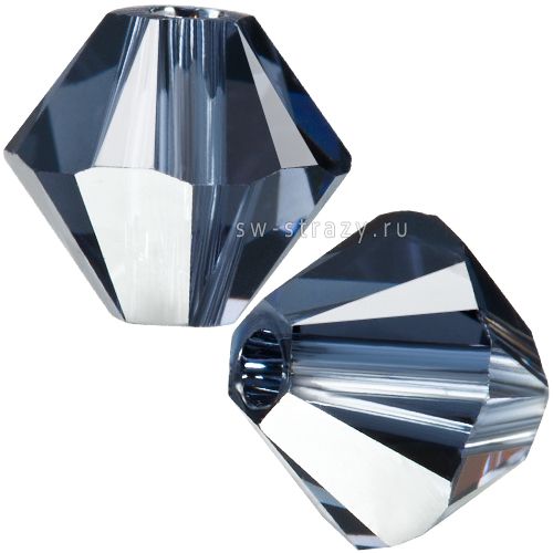 Бусины 5328 3 mm Graphite