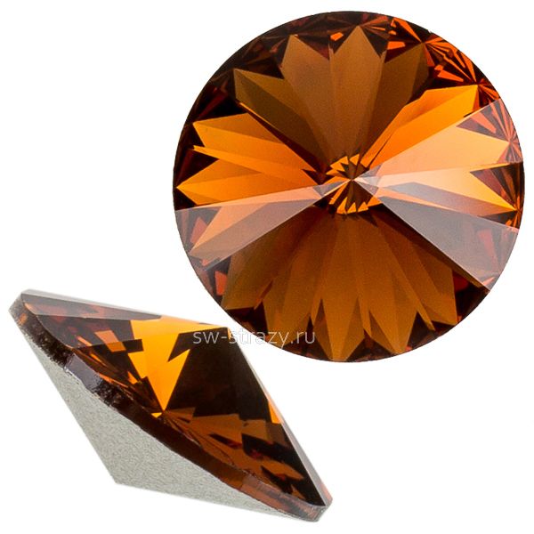 Риволи 1122 14 mm Smoked Topaz F