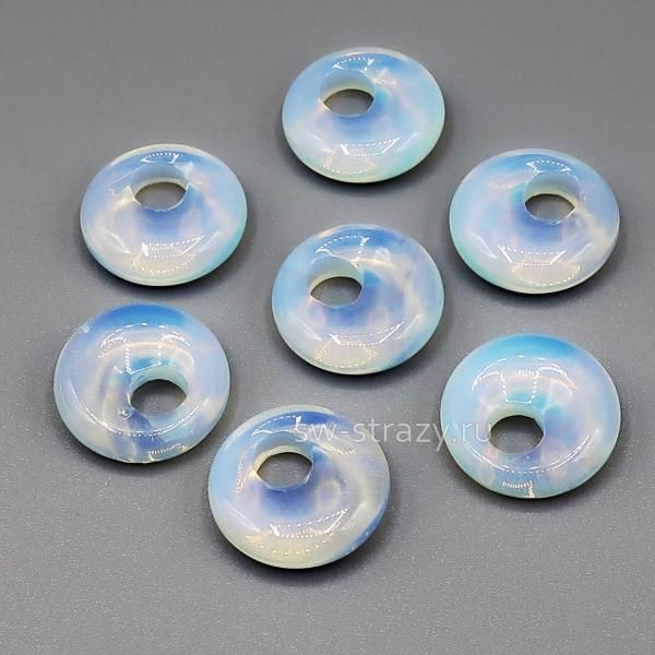 Подвеска-бублик из опалита 18 мм*