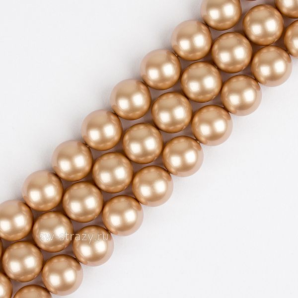 Жемчужины 5810 12 mm Crystal Powder Almond Pearl