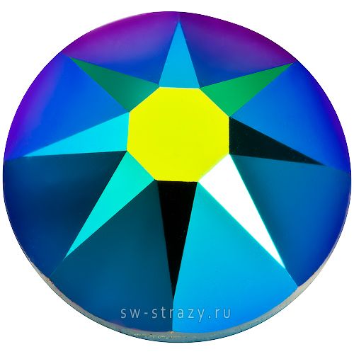 2088 ss 34 Crystal Scarabaeus Green F