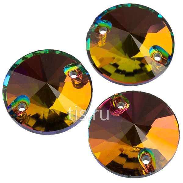 3130 10 mm Crystal Vitrail Medium