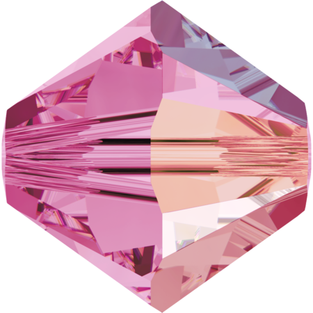 Бусины 5328 6 mm Rose AB