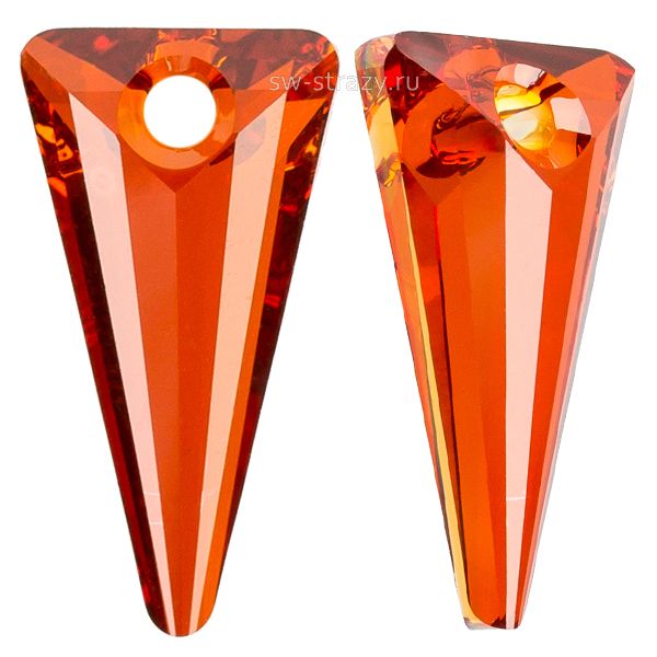 Кулоны 6480 28 mm Crystal Red Magma