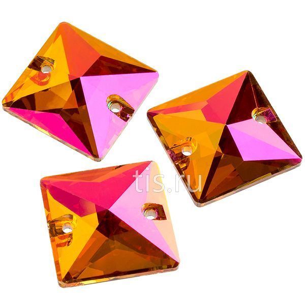 3687 12*12 mm Crystal Astral Pink