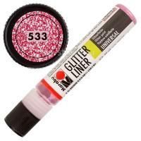 Marabu Glitter Liner 533 Rosa 25 ml (18030009533)