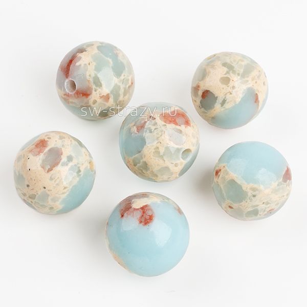 Бусина имитация варисцита 8 мм