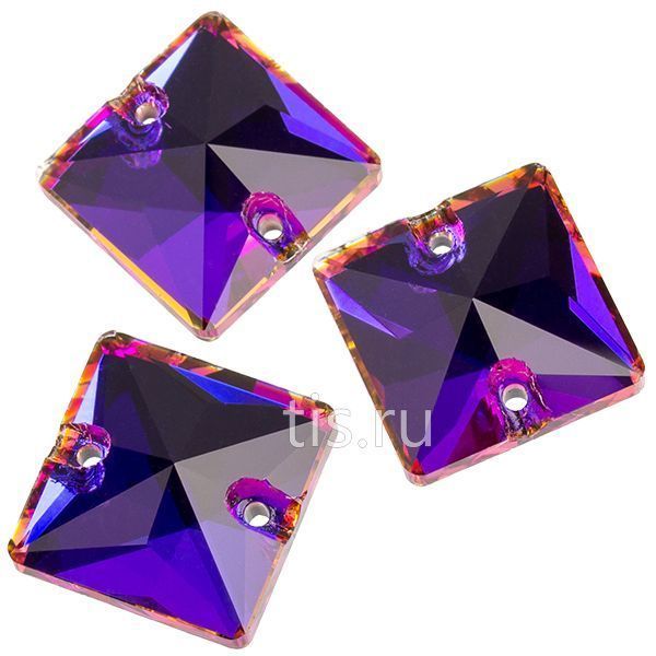 3687 12*12 mm Crystal Violet Blue