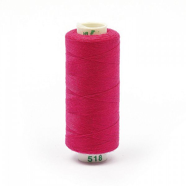 Нитки бытовые Dor Tak 40\2 цв. 518 розовый  366м 100% п\э