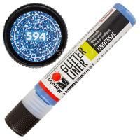 Marabu Glitter Liner 594 Saphir 25 ml (18030009594)