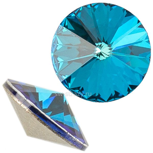 Риволи 1122 12 mm Crystal Bermuda Blue F