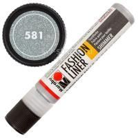 Marabu Fashion Liner 581 Schimmer Silver 25 ml (18040009581)*
