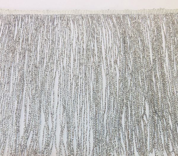Бахрома серебряная