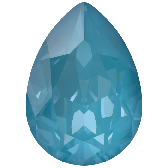 Кристаллы 4320 18x13 mm Crystal Teal Ignite