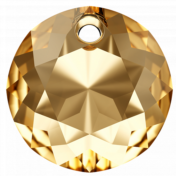 Кулоны 6430 8 mm Crystal Golden Shadow