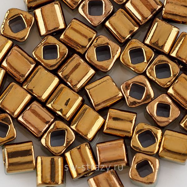 Бисер Cube 4 mm #0223 Античная бронза