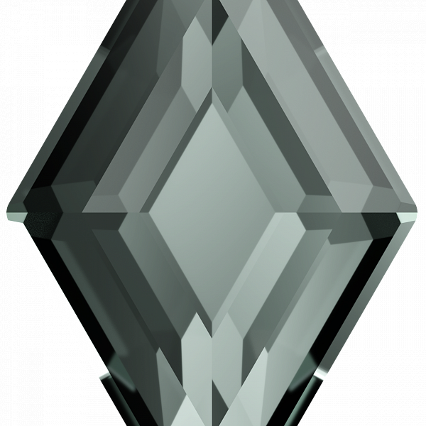 Стразы горячей фиксации 2773 6,6x3,9 mm Black Diamond HF