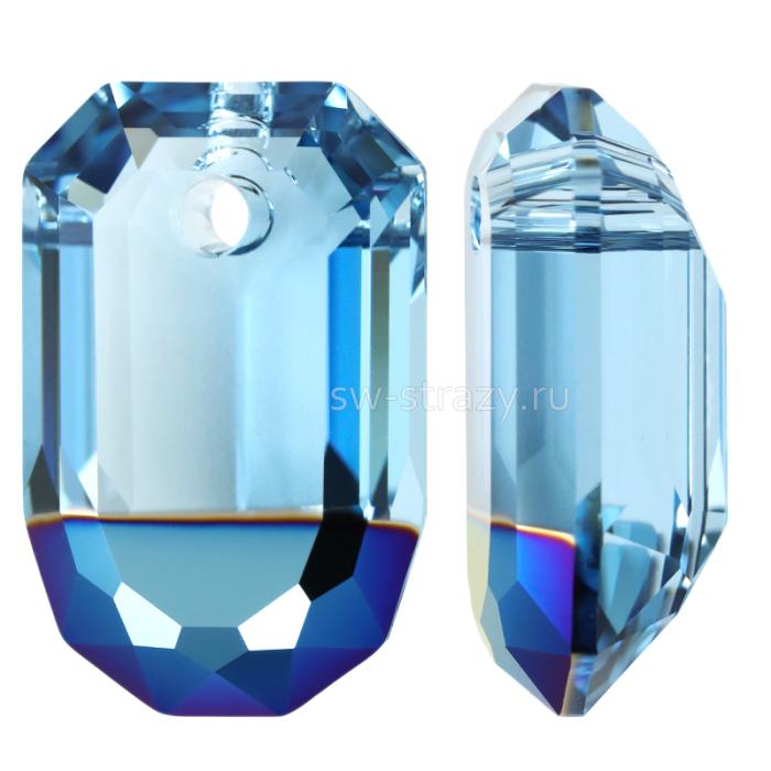 Кулоны 6508 22x14 mm Aquamarine Metallic Blue
